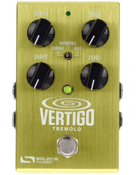 Modulation, chorus, flanger, phaser & tremolo effect pedal Source audio Vertigo Tremolo One Series