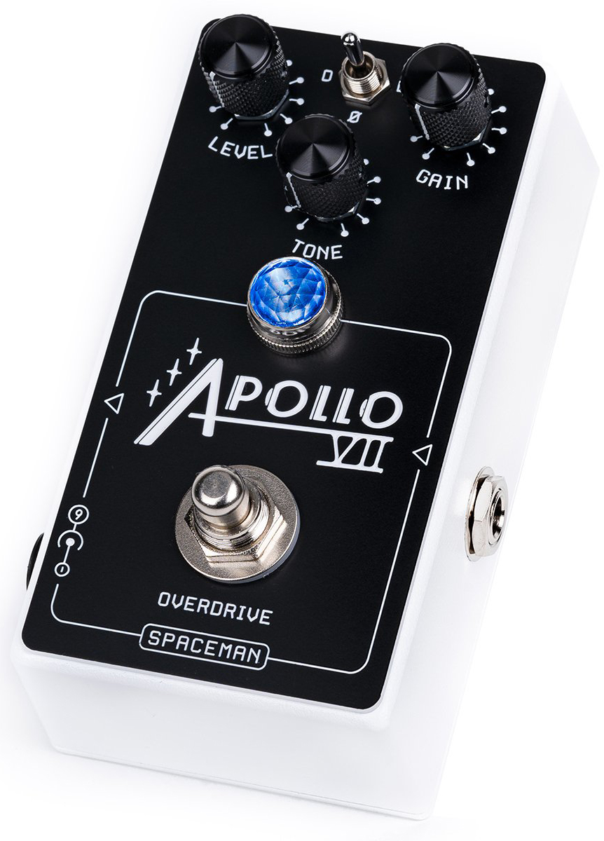 Spaceman Effects Apollo Vii Overdrive Ltd White - Overdrive, distortion & fuzz effect pedal - Variation 1