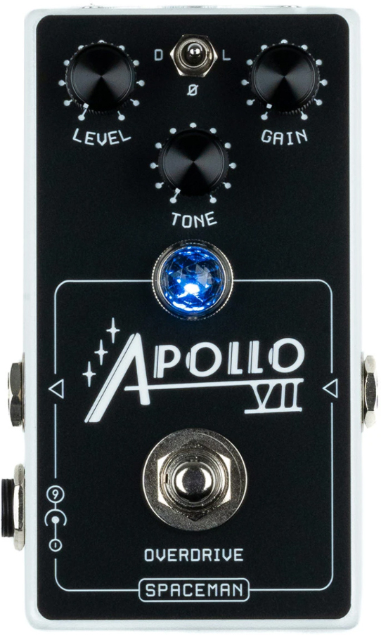Spaceman Effects Apollo Vii Overdrive Ltd White - Overdrive, distortion & fuzz effect pedal - Main picture