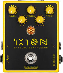 Compressor, sustain & noise gate effect pedal Spaceman effects Ixion Optical Compressor - Yellow