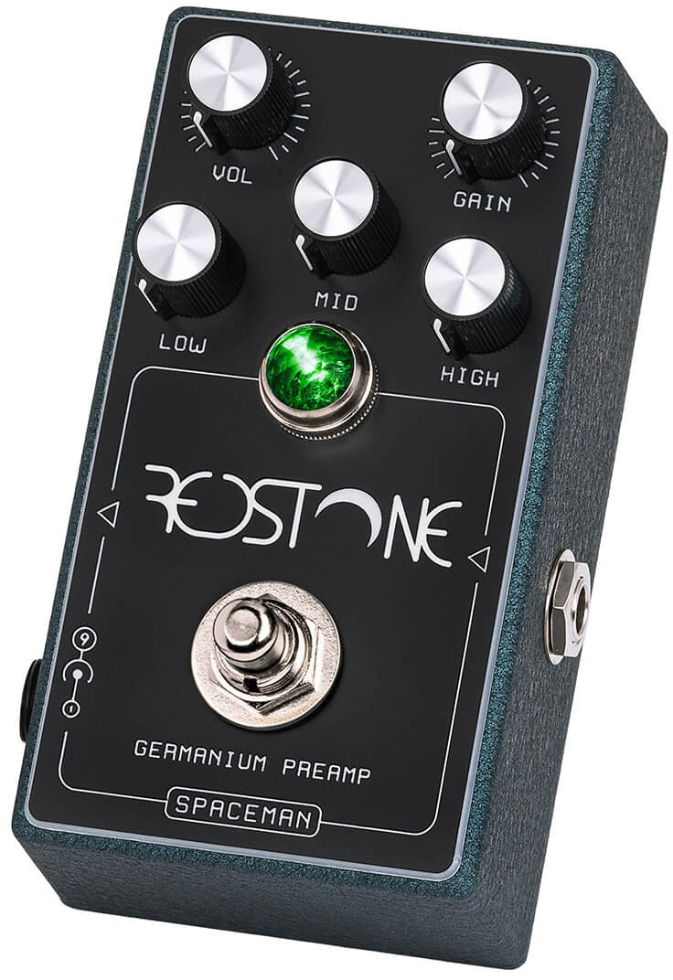 Spaceman Effects Red Stone Boost/overdrive Teal Ridge - Overdrive, distortion & fuzz effect pedal - Variation 1