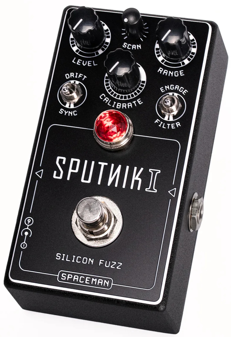 Spaceman Effects Sputnik I Silicon Fuzz Black - Overdrive, distortion & fuzz effect pedal - Variation 1