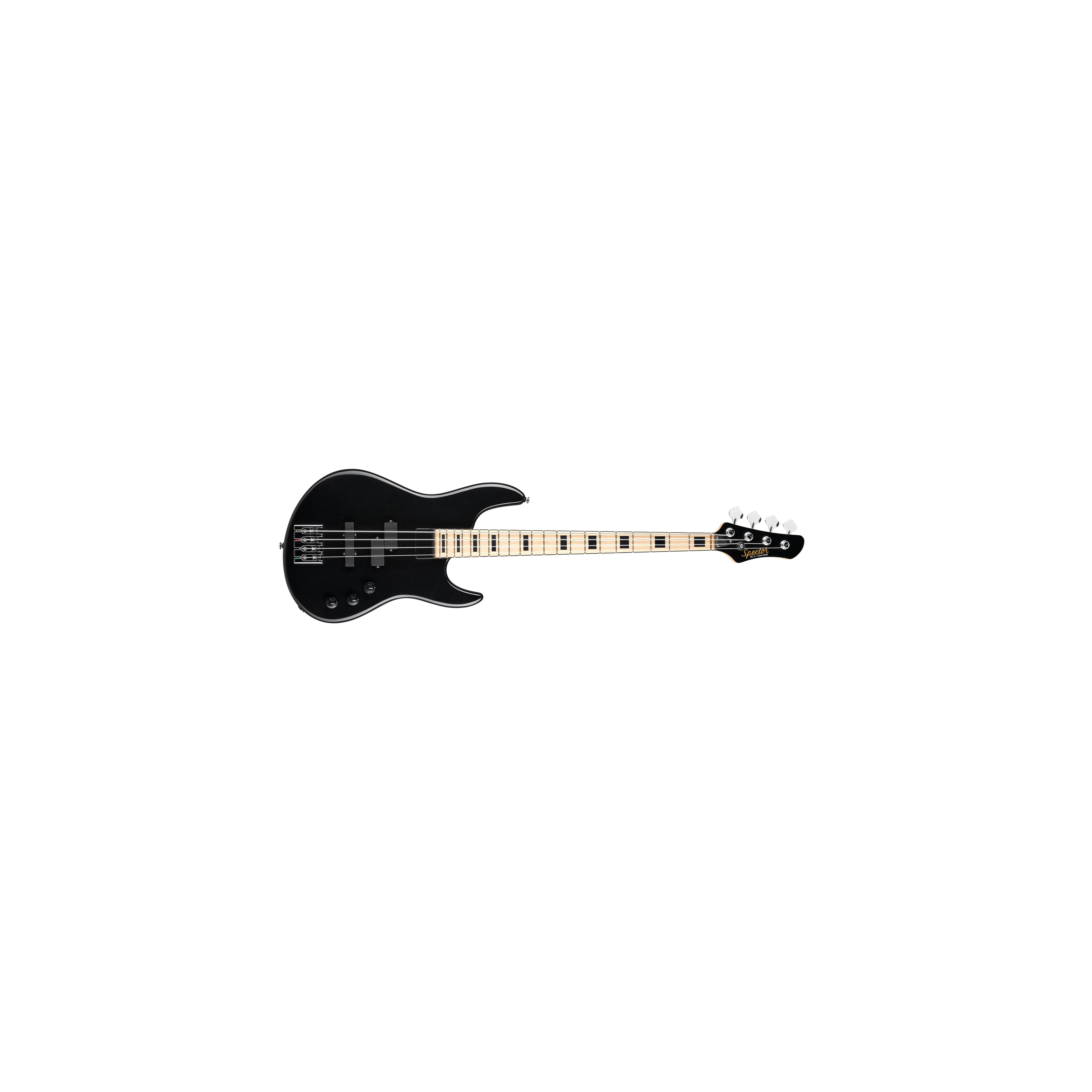 Spector Icon 4 Frank Bello Signature Mn - Black Sapphire - Solid body electric bass - Main picture
