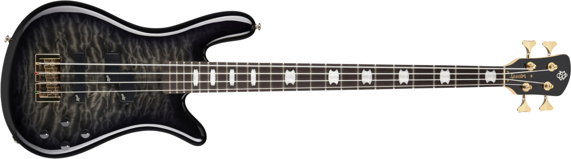 Spector Icon Ns-2 Bolt-on Rw - Black Stain Gloss - Solid body electric bass - Main picture