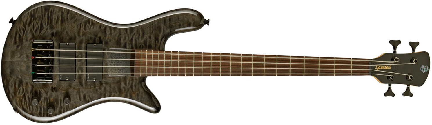 Spector Ns Bantam 4 Diapason Court Active Emg Rw - Black Stain - Solid body electric bass - Main picture