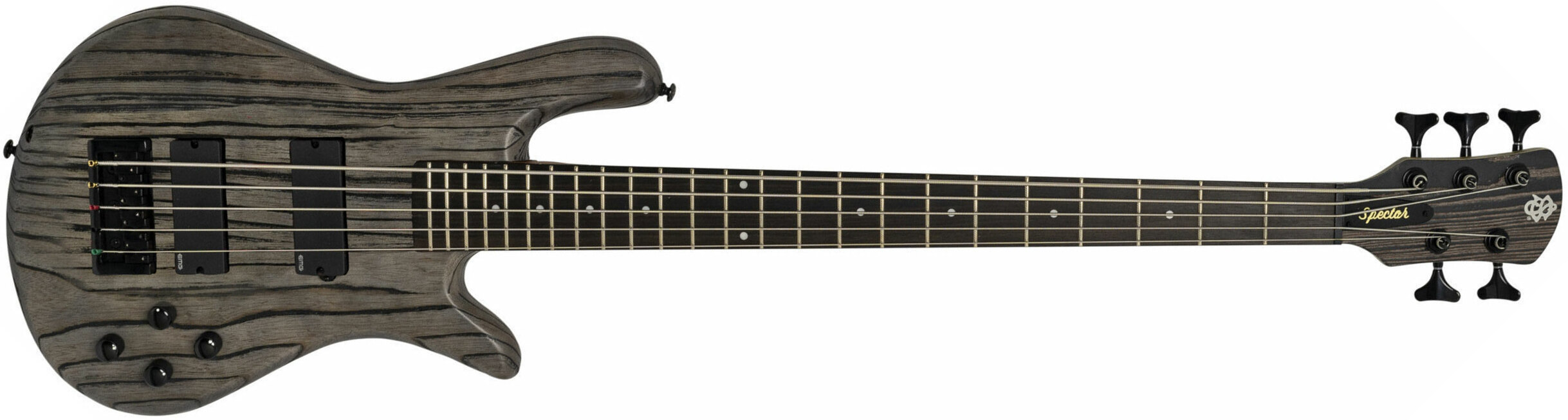 Spector Ns Pulse I 5c Active Emg Eb - Charcoal Grey - Solid body electric bass - Main picture