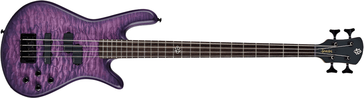 Spector Ns Pulse Ii 4c Active Emg Eb - Ultra Violet Matte - Solid body electric bass - Main picture