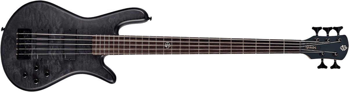 Spector Ns Pulse Ii 5c Active Emg Eb - Black Stain Matte - Solid body electric bass - Main picture
