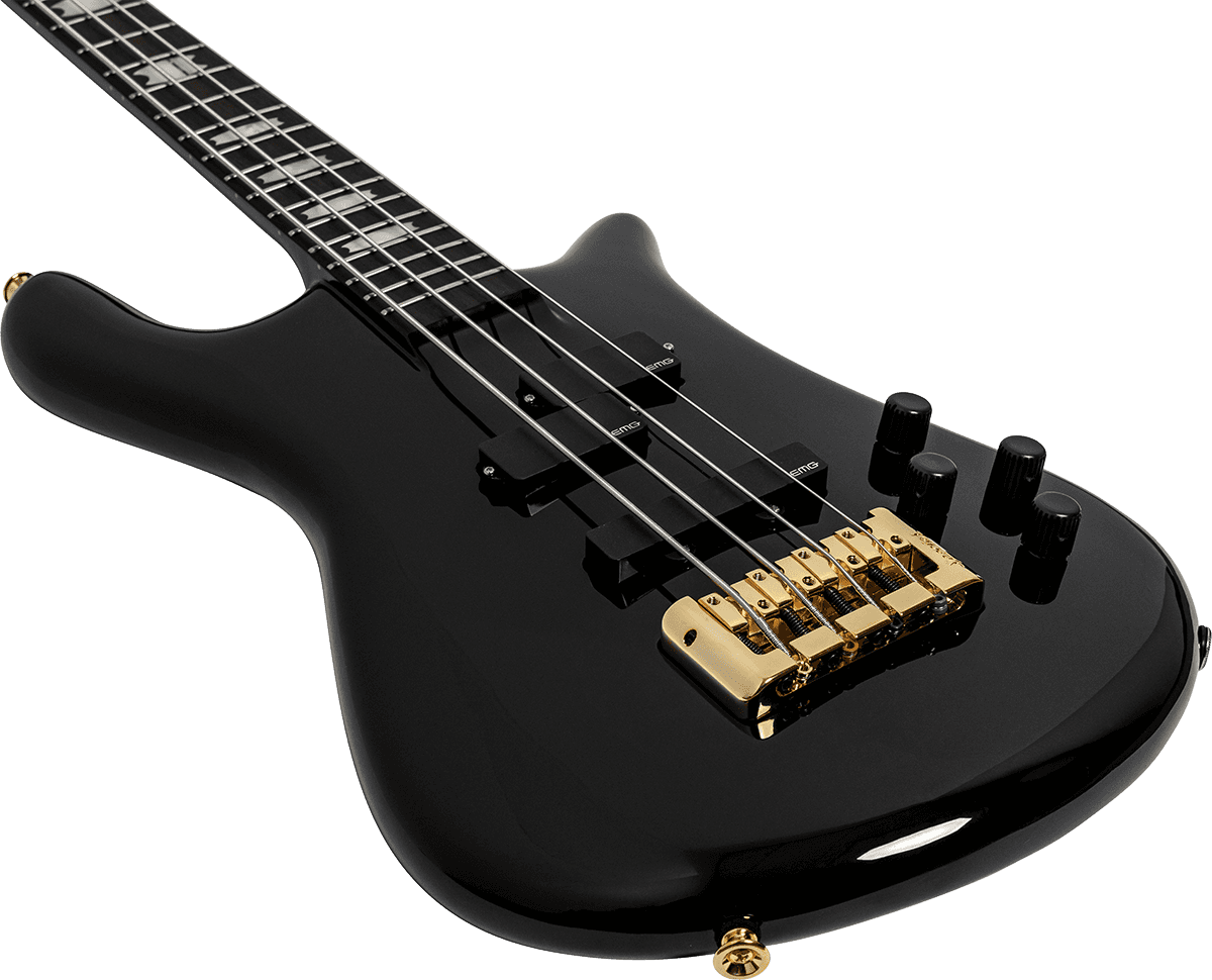Spector Euro Serie Classic 4 Rw - Solid Black Gloss - Solid body electric bass - Variation 2