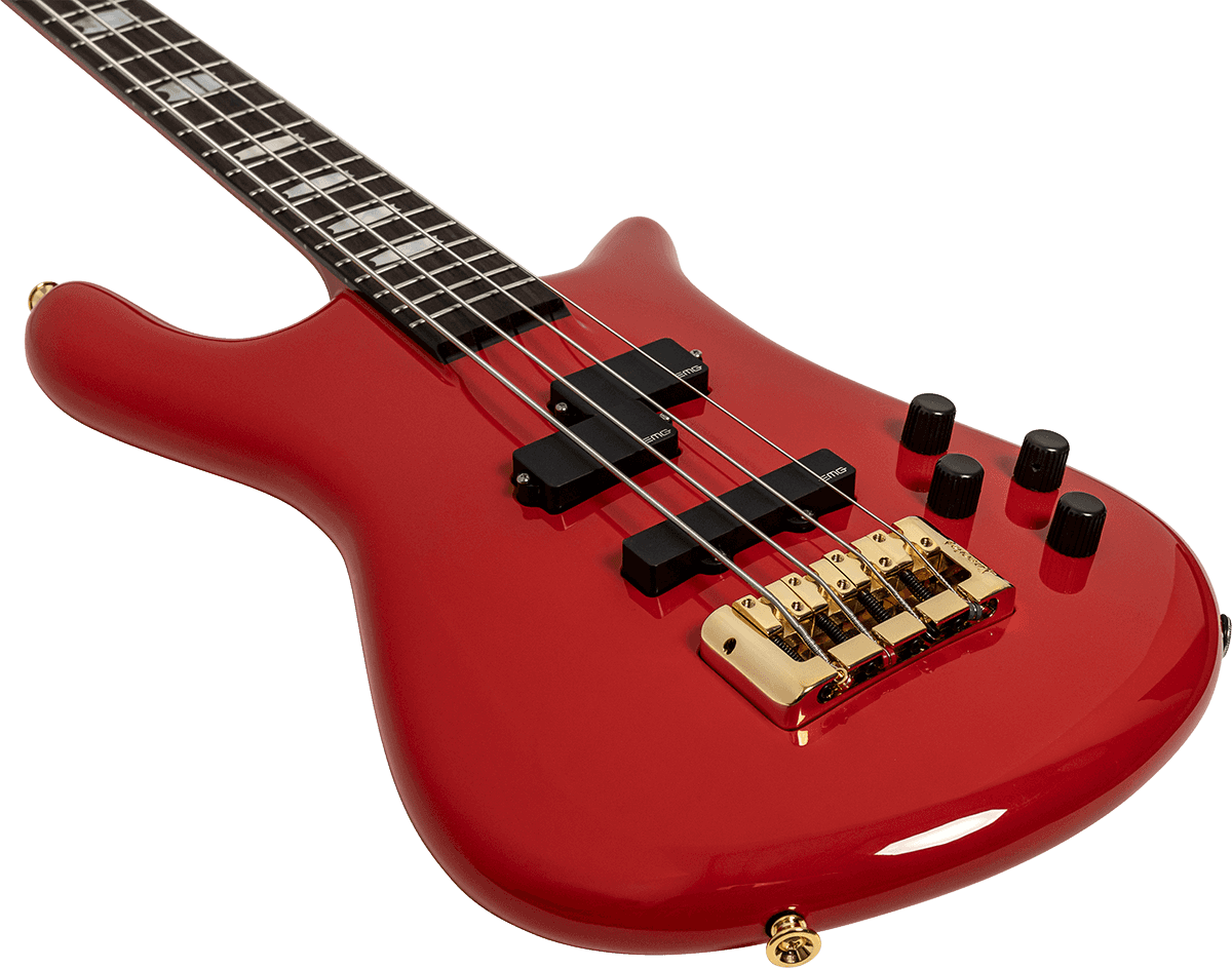 Spector Euro Serie Classic 4 Rw - Solid Red Gloss - Solid body electric bass - Variation 2