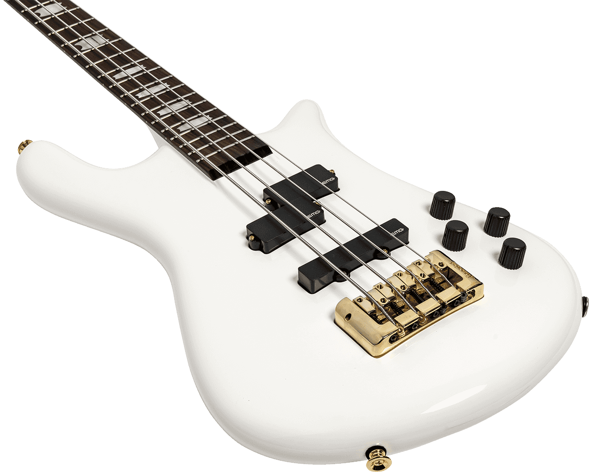 Spector Euro Serie Classic 4 Rw - Solid White Gloss - Solid body electric bass - Variation 2