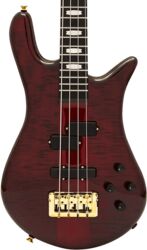 Solid body electric bass Spector                        EURO SERIE LT 4 - Red fade gloss