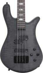 Solid body electric bass Spector                        EURO SERIE LX 4 EMG - Trans black stain matte