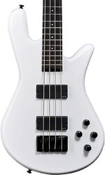 Solid body electric bass Spector                        NS Ethos HP 4 - Metallic white