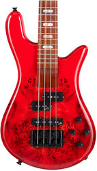 Solid body electric bass Spector NS Eurobolt 4 - Inferno red