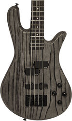 Solid body electric bass Spector NS Pulse I 4 - Charcoal grey