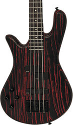 Solid body electric bass Spector NS Pulse I 4 LH - Cinder red