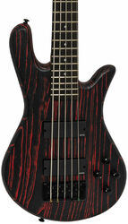 Solid body electric bass Spector                        NS Pulse I 5 - Cinder red