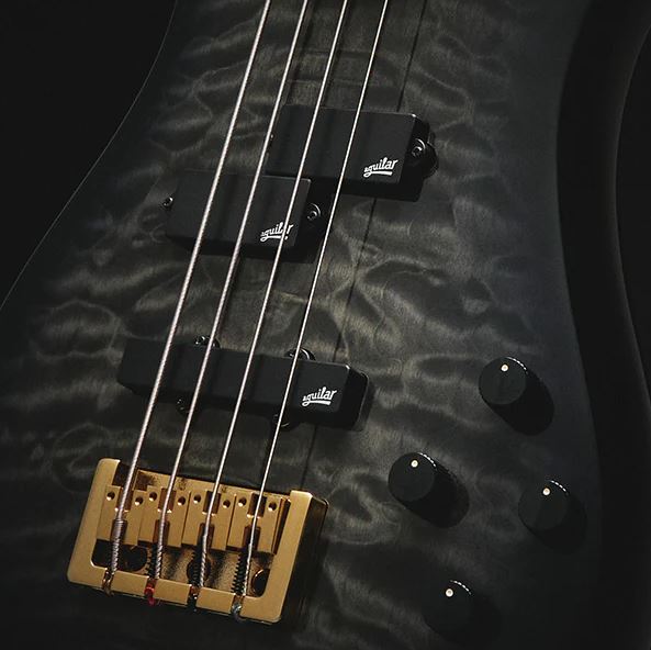 Spector Icon Ns-2 Bolt-on Rw - Black Stain Gloss - Solid body electric bass - Variation 1