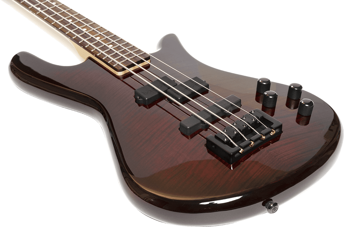 Spector Legend Serie Classic 4 Pf - Black Cherry - Solid body electric bass - Variation 2