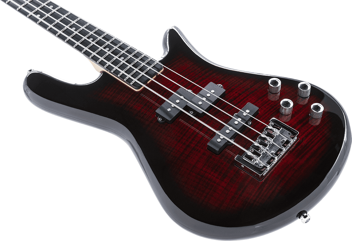Spector Legend Serie Standard 4 Eb - Black Cherry - Solid body electric bass - Variation 2