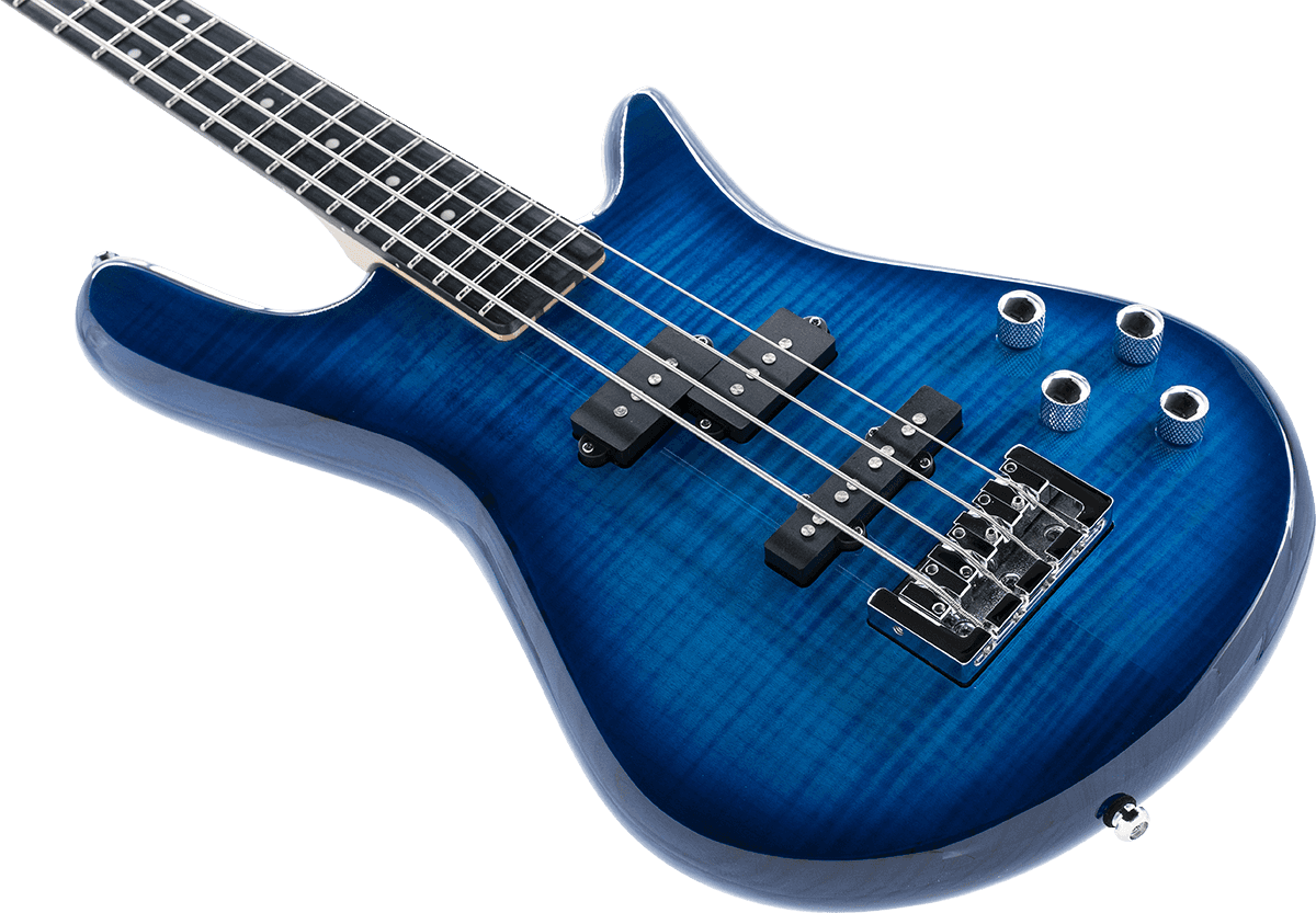 Spector Legend Serie Standard 4 Eb - Blue Stain - Solid body electric bass - Variation 2