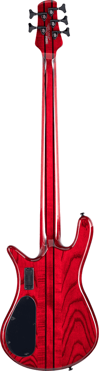 Spector Ns Dimension 5 Fishman We - Inferno Red Gloss - Solid body electric bass - Variation 1