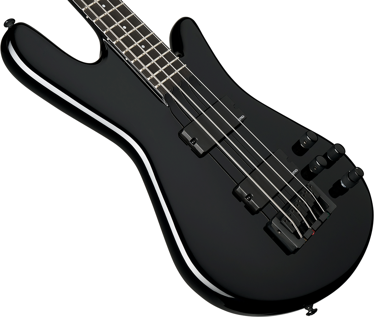 Spector Ns Ethos Hp 4 Eb - Solid Black Gloss - Solid body electric bass - Variation 2