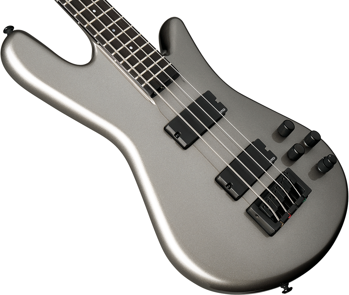 Spector Ns Ethos Hp 4 Eb - Gunmetal Grey Gloss - Solid body electric bass - Variation 2