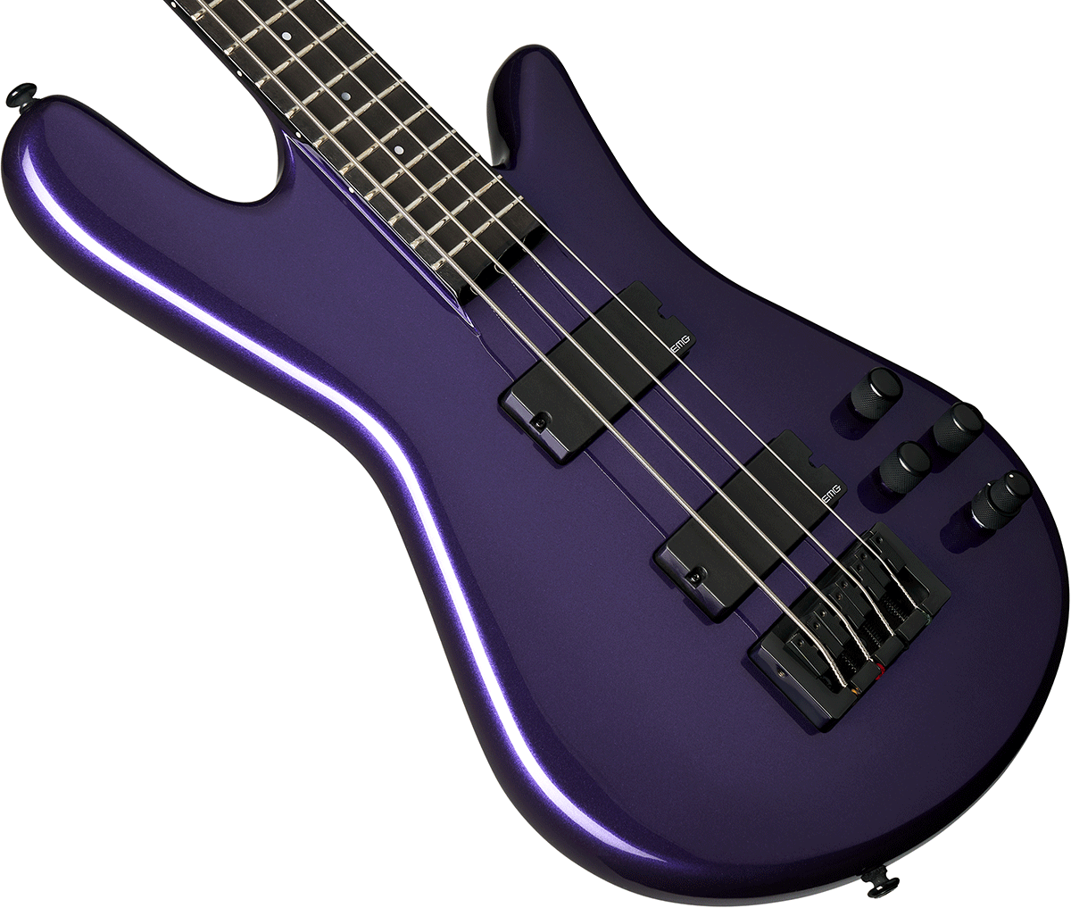 Spector Ns Ethos Hp 4 Eb - Plum Crazy Gloss - Solid body electric bass - Variation 2