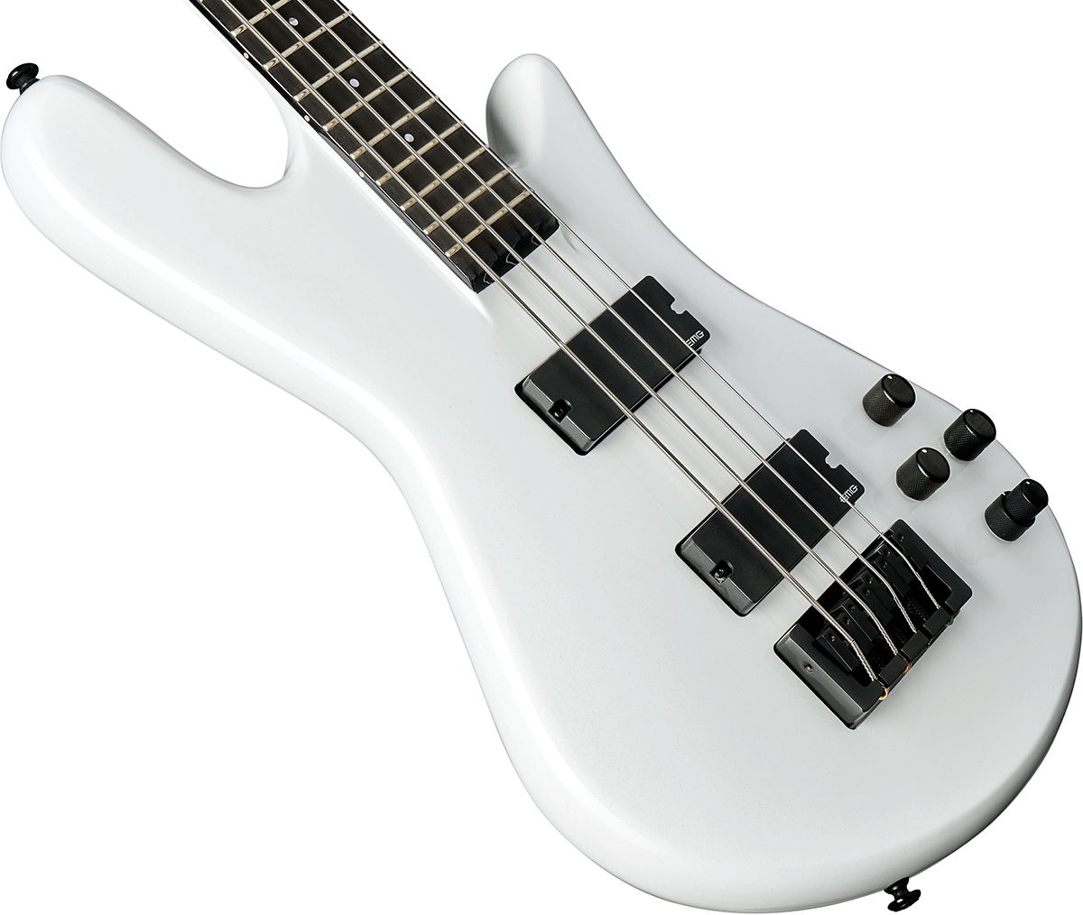 Spector Ns Ethos Hp 4 Eb - Metallic White - Solid body electric bass - Variation 2