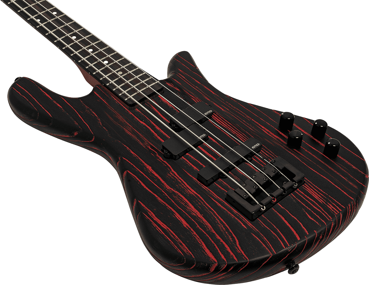 Spector Ns Pulse I 4c Active Emg Eb - Cinder Red - Solid body electric bass - Variation 2