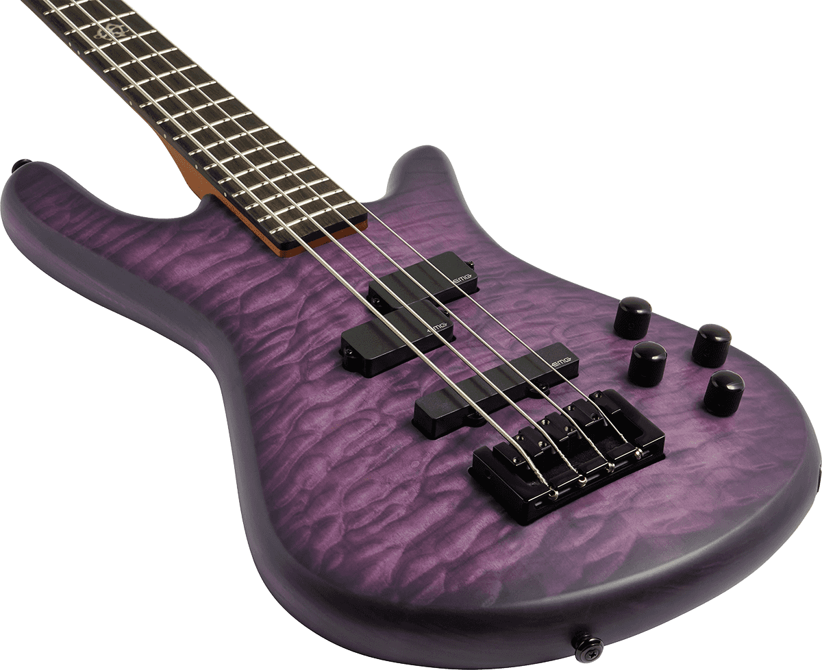 Spector Ns Pulse Ii 4c Active Emg Eb - Ultra Violet Matte - Solid body electric bass - Variation 2