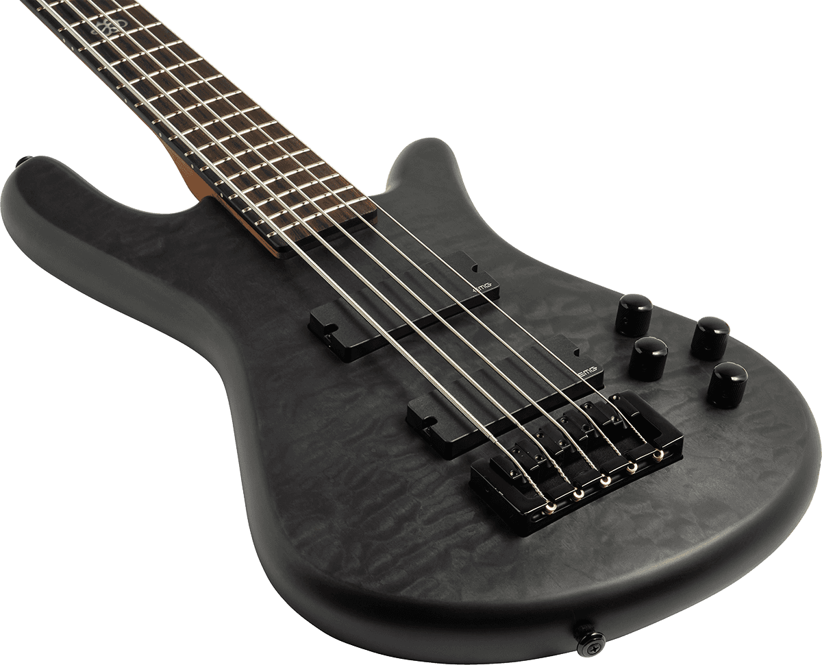 Spector Ns Pulse Ii 5c Active Emg Eb - Black Stain Matte - Solid body electric bass - Variation 2