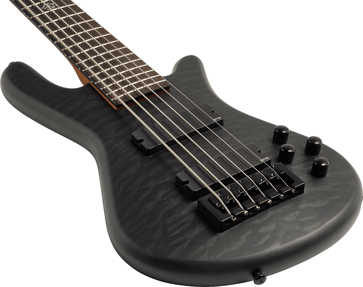 Spector Ns Pulse Ii 6c Active Emg Eb - Black Stain Matte - Solid body electric bass - Variation 2