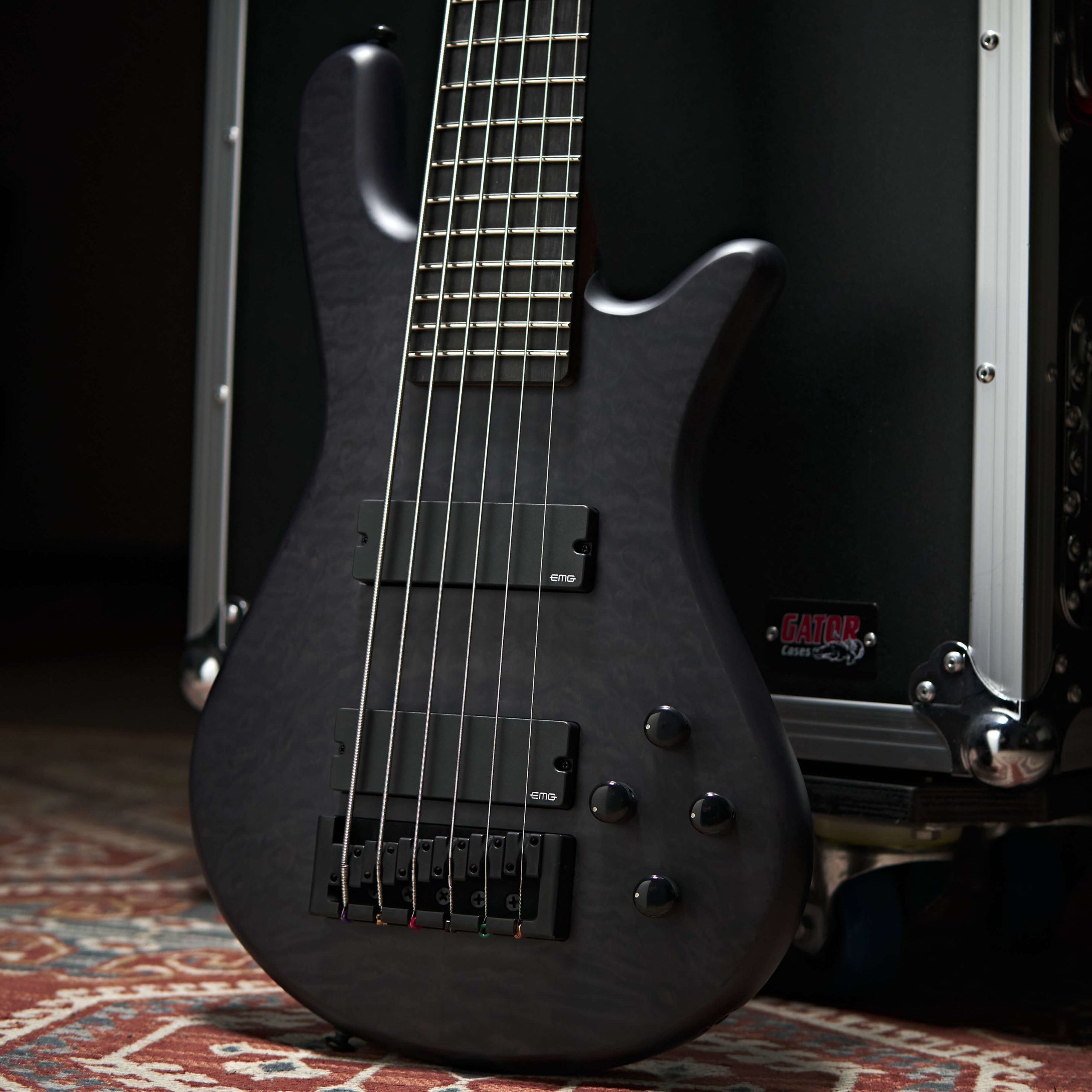 Spector Ns Pulse Ii 6c Active Emg Eb - Black Stain Matte - Solid body electric bass - Variation 3