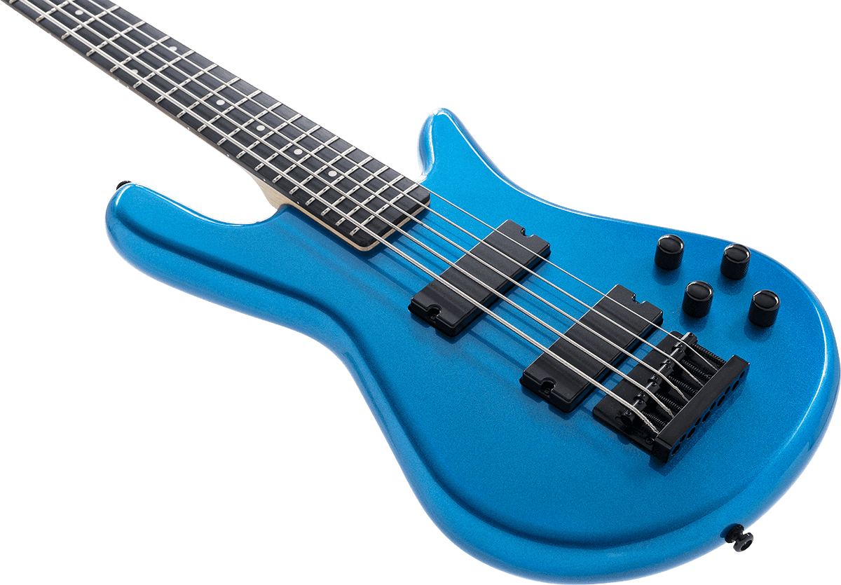 Spector Performer Serie 5 Hh Eb - Metallic Blue - Solid body electric bass - Variation 2