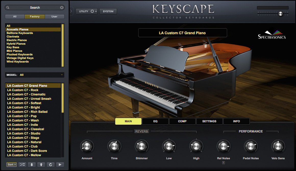 Spectrasonics Keyscape - Sound bank - Variation 2