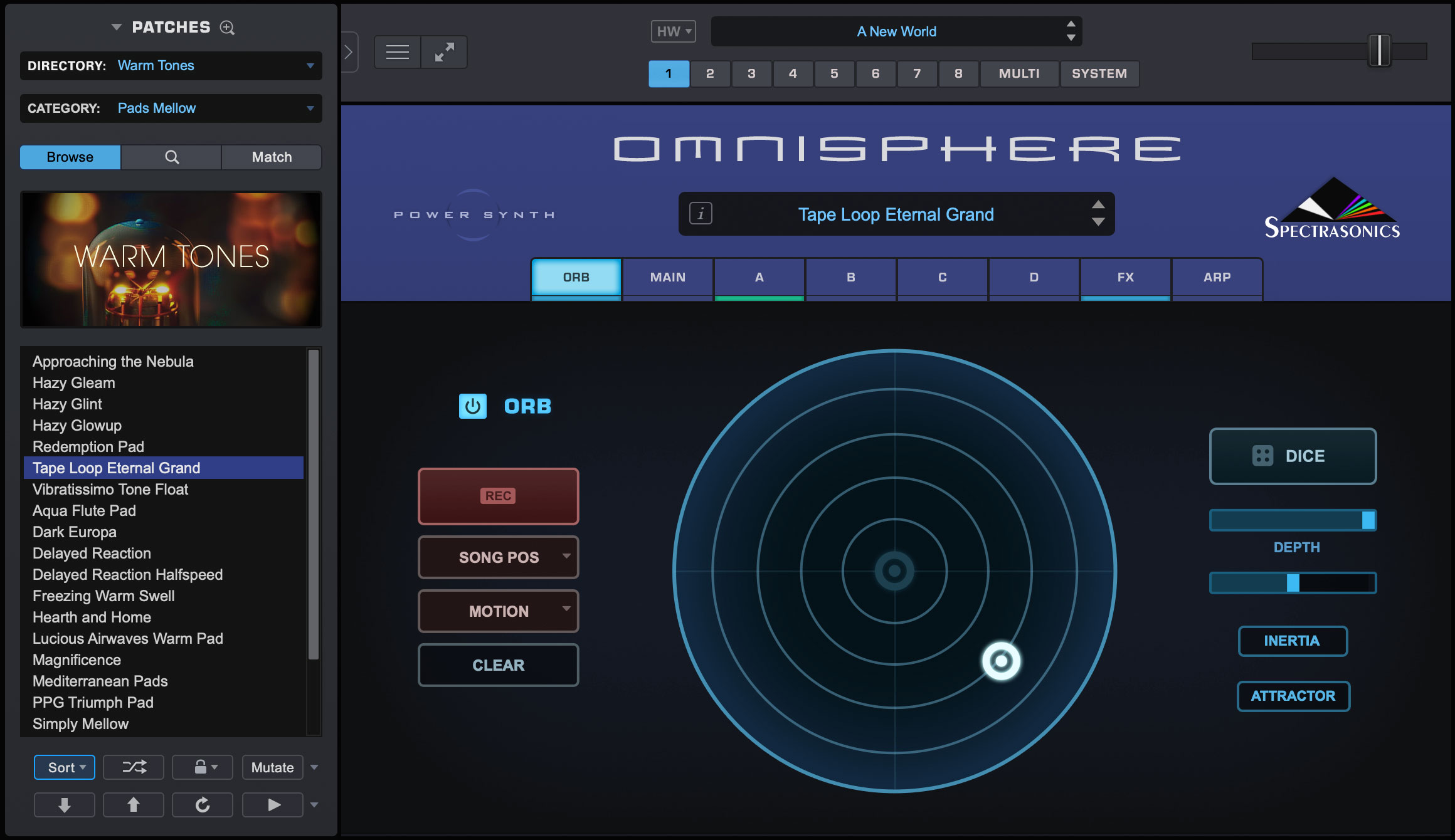 Spectrasonics Omnisphere 3 - Sound bank - Variation 9