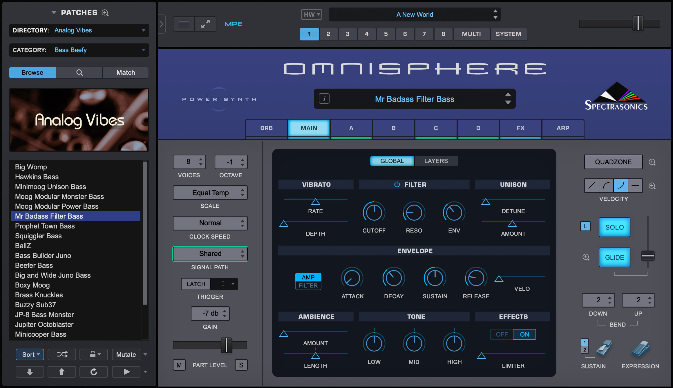 Spectrasonics Omnisphere 3 - Sound bank - Variation 1