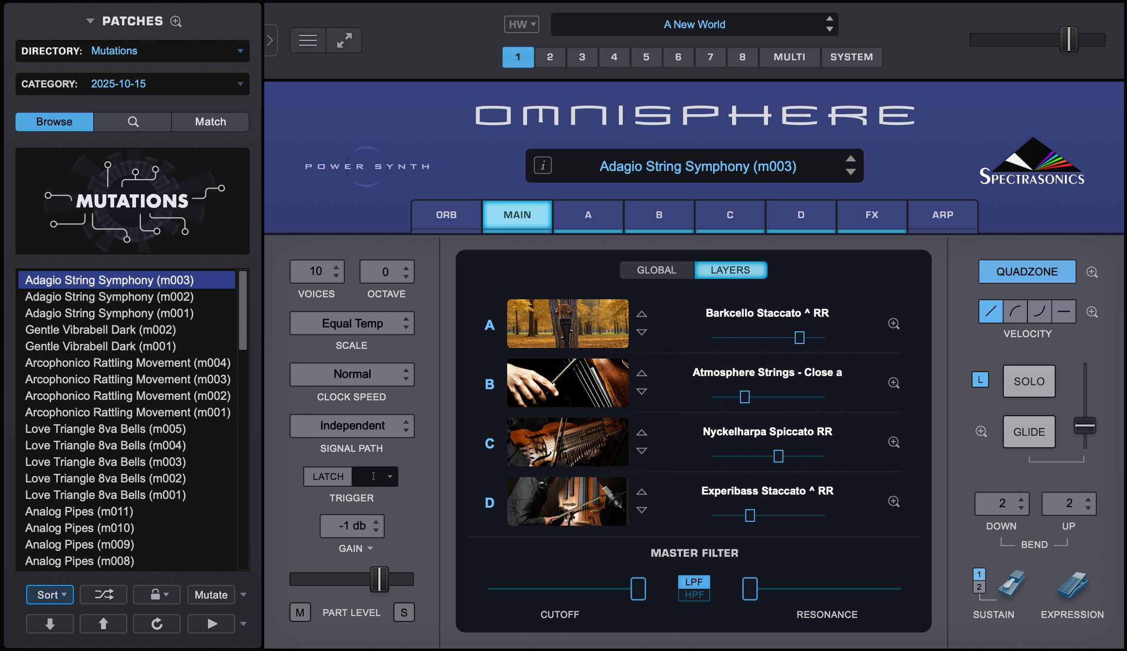 Spectrasonics Omnisphere 3 - Sound bank - Variation 3