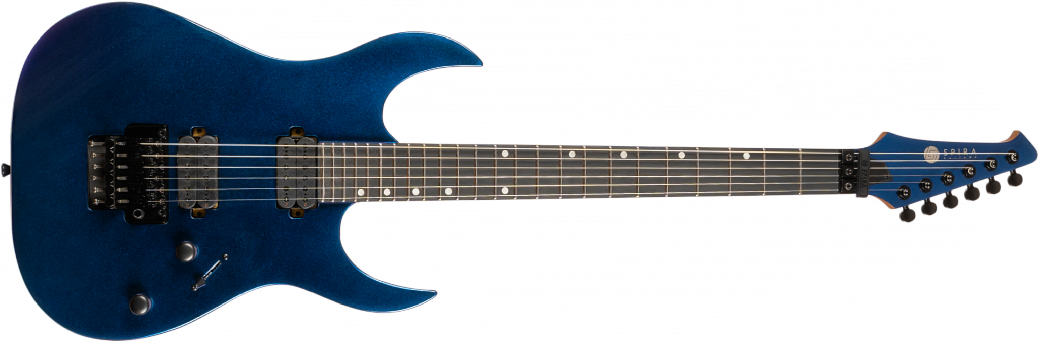 Spira Guitars S420 Chm 2h Fr Eb - Chameleon - Str shape electric guitar - Main picture
