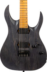 Str shape electric guitar Spira guitars S-600 AGY - Stained Dark Grey
