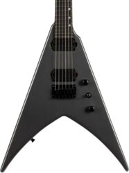 Metal electric guitar Spira guitars V-400 MSL - satin silver
