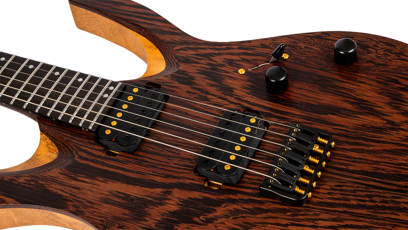 Spira Guitars S1000 Pro 2h Ht Eb - Satin Natural - Str shape electric guitar - Variation 4