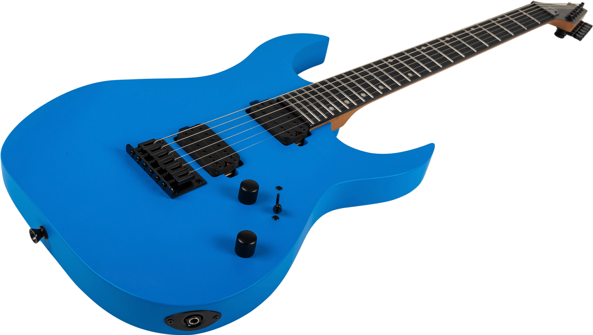 Spira Guitars S400 Mbl 2h Ht Eb - Blue Satin - Metal electric guitar - Variation 2