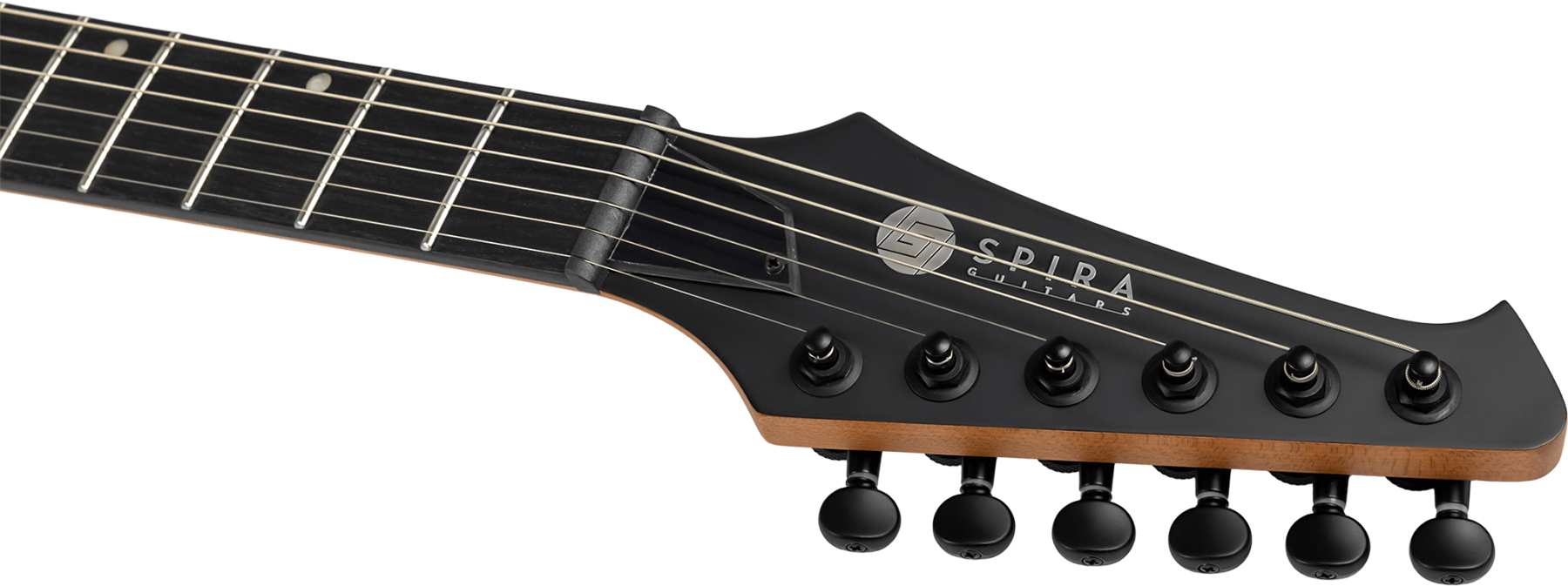 Spira Guitars S400 Mgr 2h Ht Eb - Satin Dark Green - Metal electric guitar - Variation 4