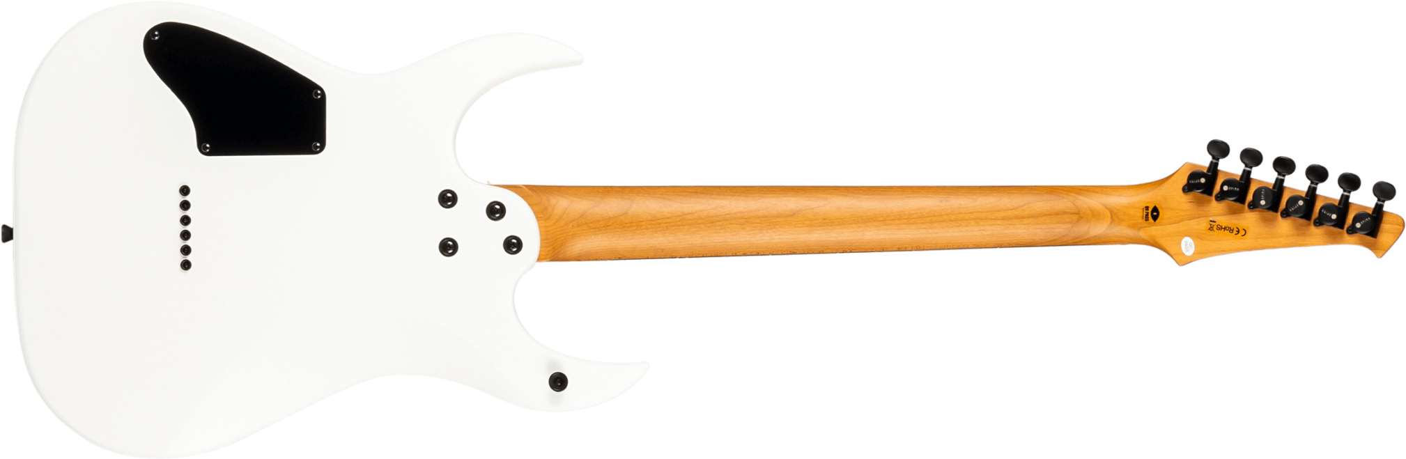 Spira Guitars S400 Mwh 2h Ht Eb - Satin White - Str shape electric guitar - Variation 1