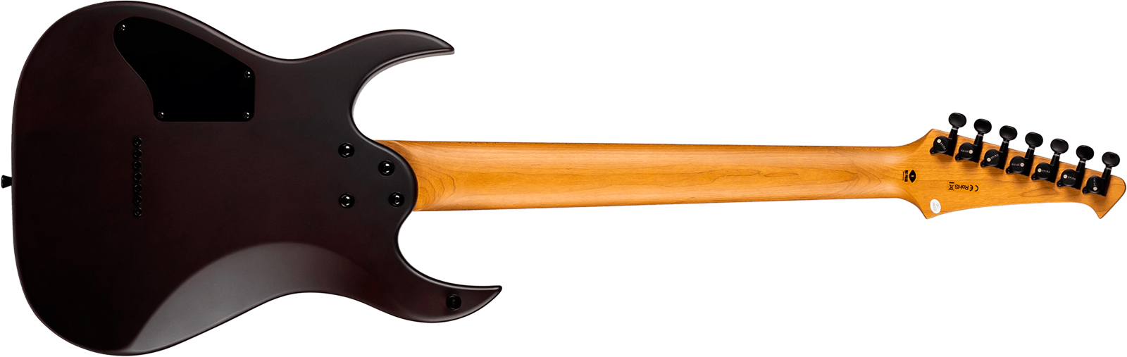 Spira Guitars S407 Mwr 7c Baryton 2h Ht Eb - Wine Red Satin - Baritone guitar - Variation 1