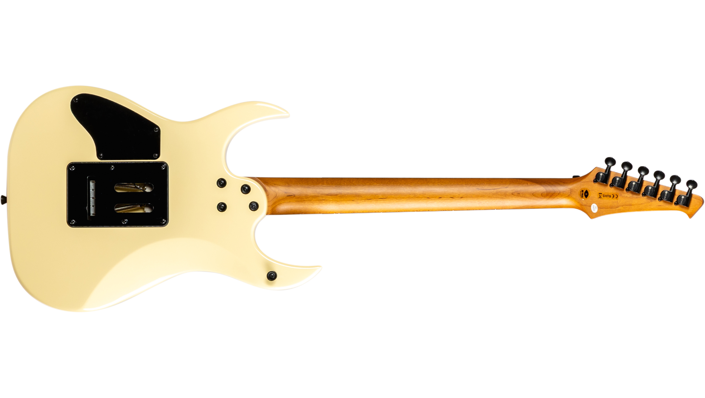 Spira Guitars S420 Awh 2h Fr Eb - Alpine White - Str shape electric guitar - Variation 1